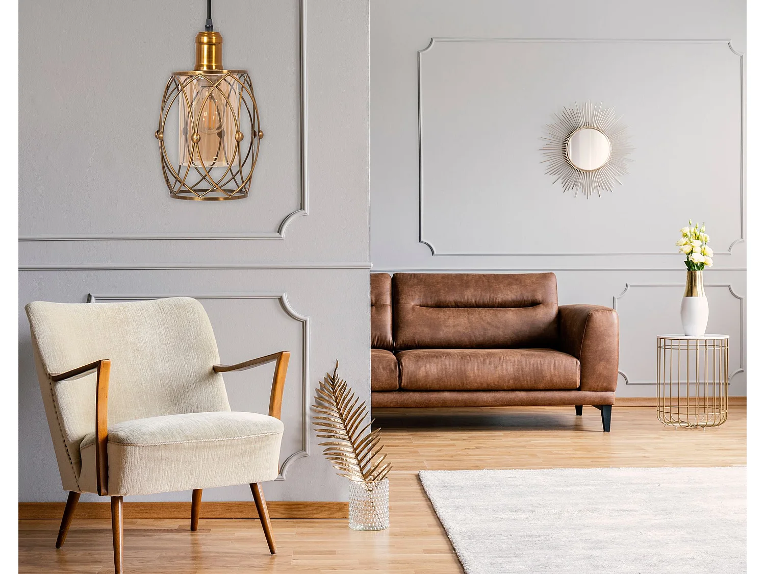 Hanglamp Toolight App1128-1Cp Gold