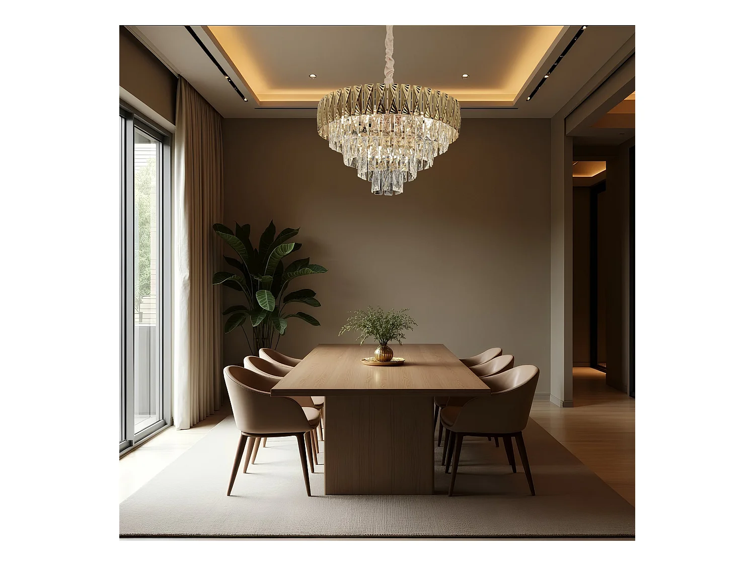 Lampe Suspendue Toolight G059-Cp Gold