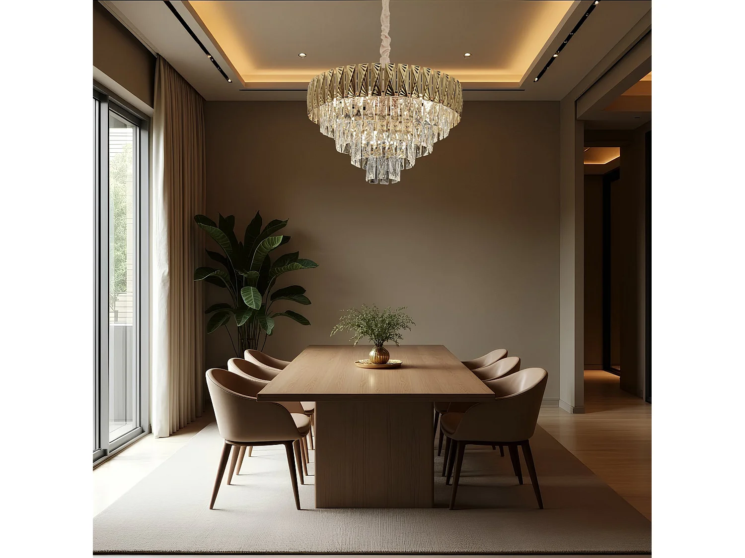 Lampe Suspendue Toolight G059-Cp Gold