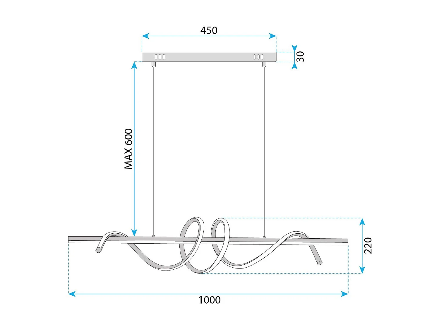 Lampada Led Toolight G065-Cp Gold