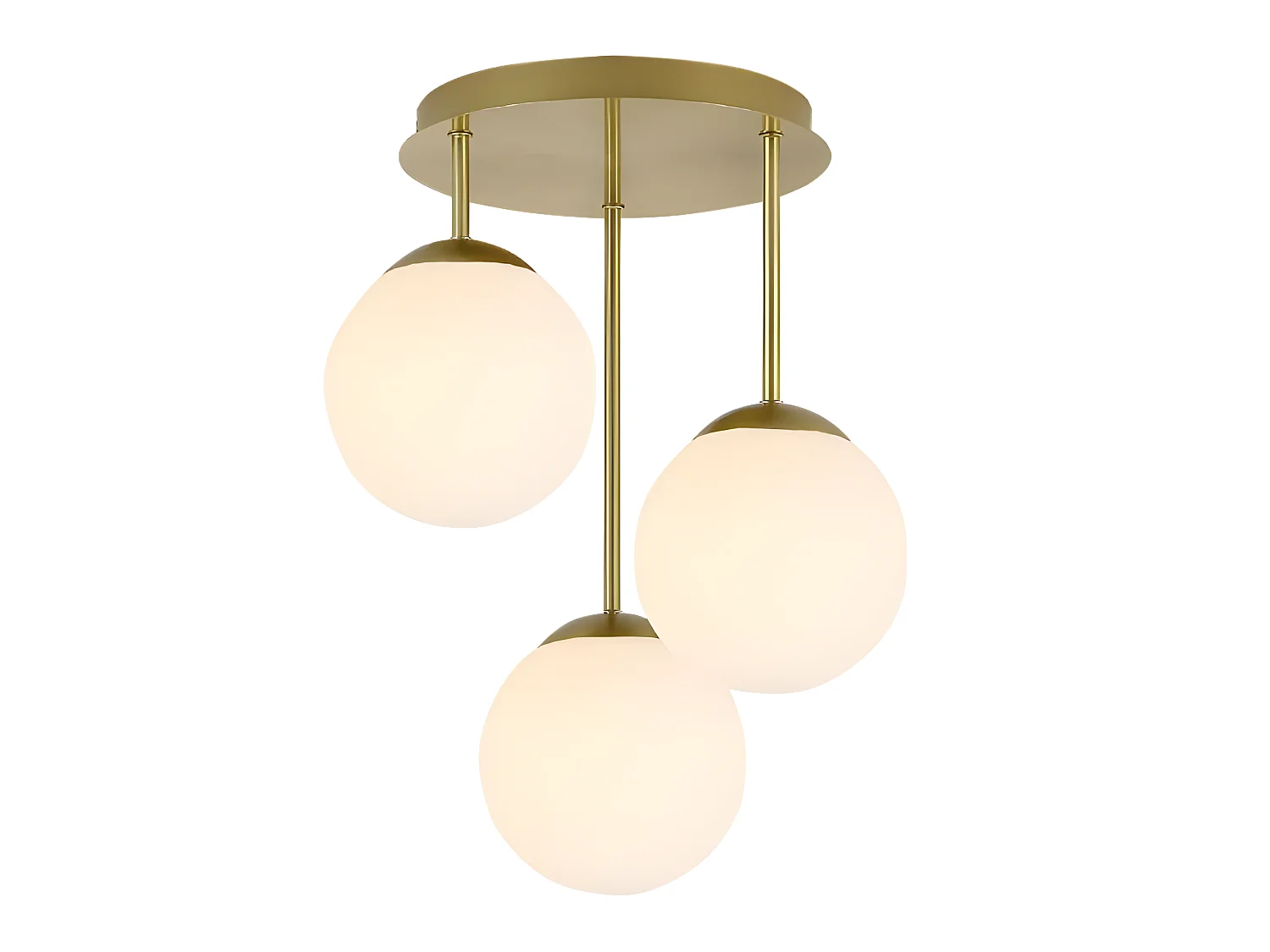 Lampe Suspendue Toolight App1817-3Cpr Gold White