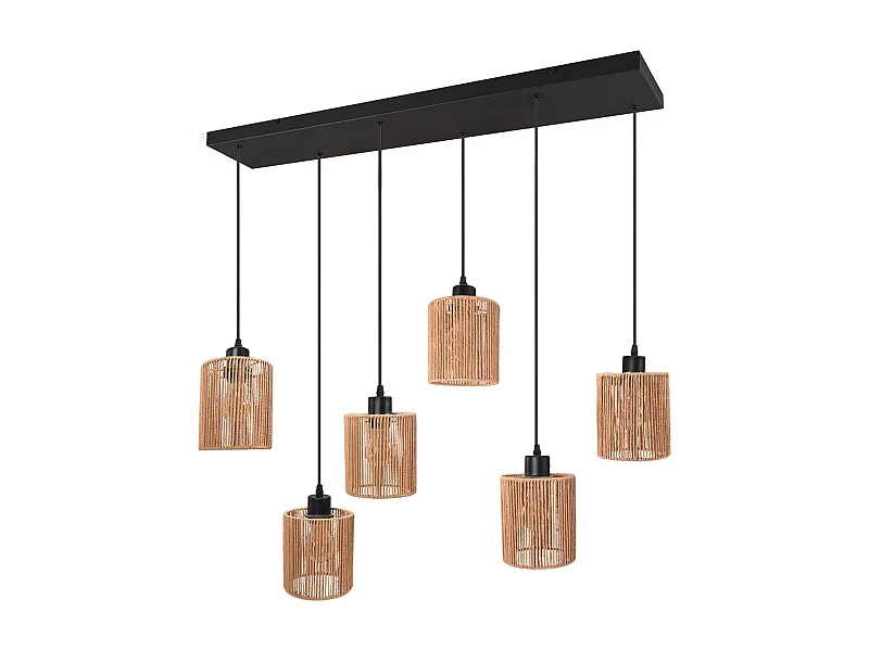 Lampe Suspendue Toolight App1822-6Cp Black