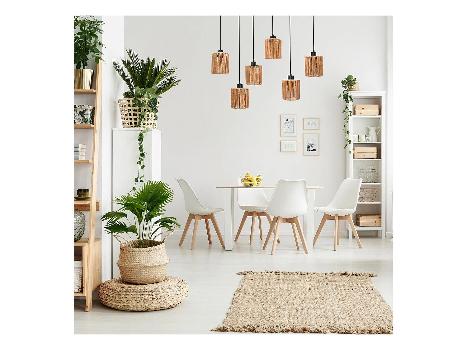 Lampe Suspendue Toolight App1822-6Cp Black