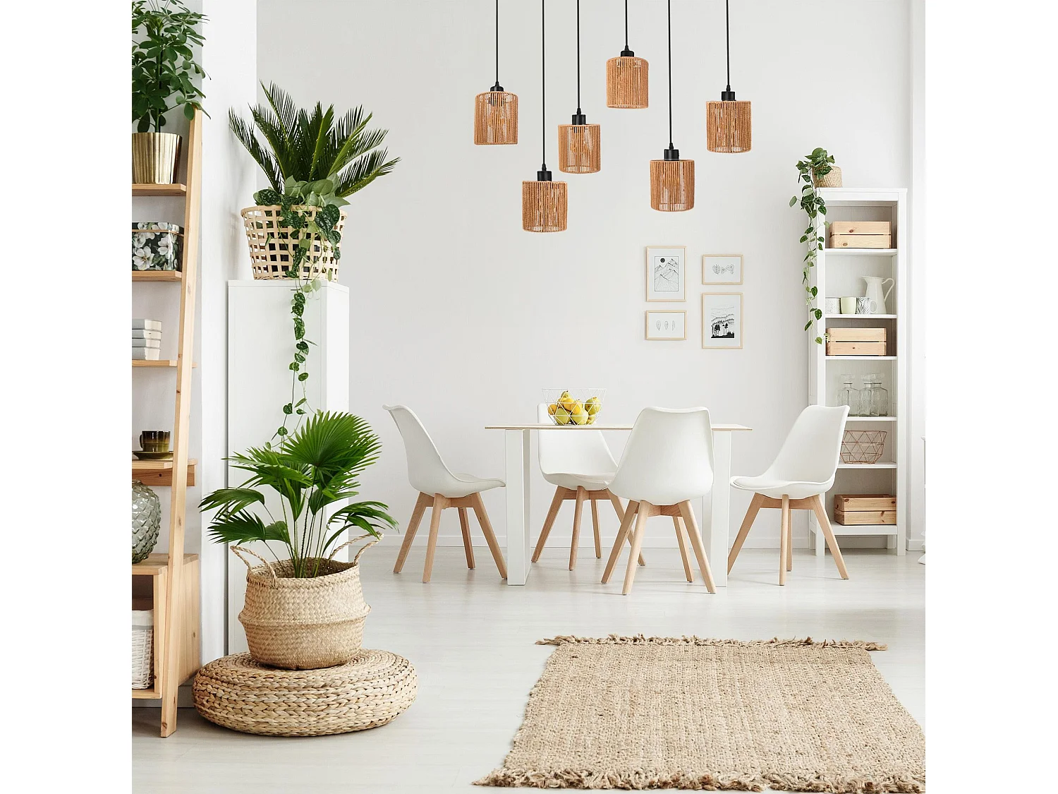 Lampe Suspendue Toolight App1822-6Cp Black