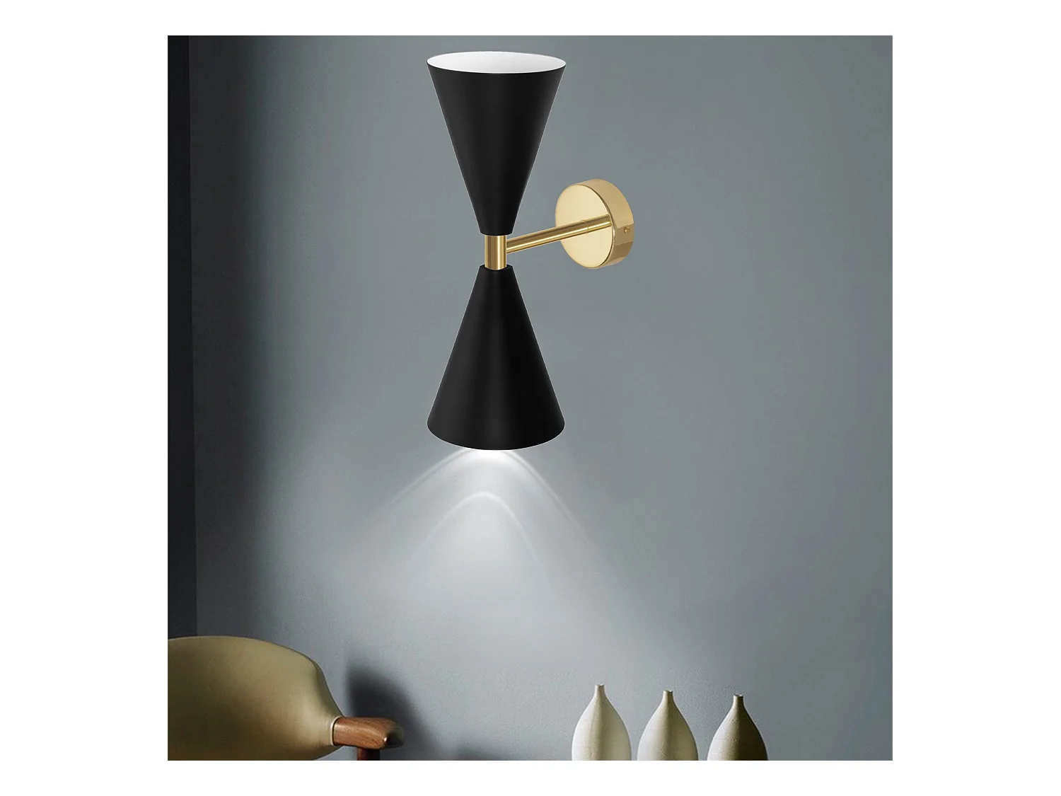 Lampe Suspendue Toolight App1140-2W Black