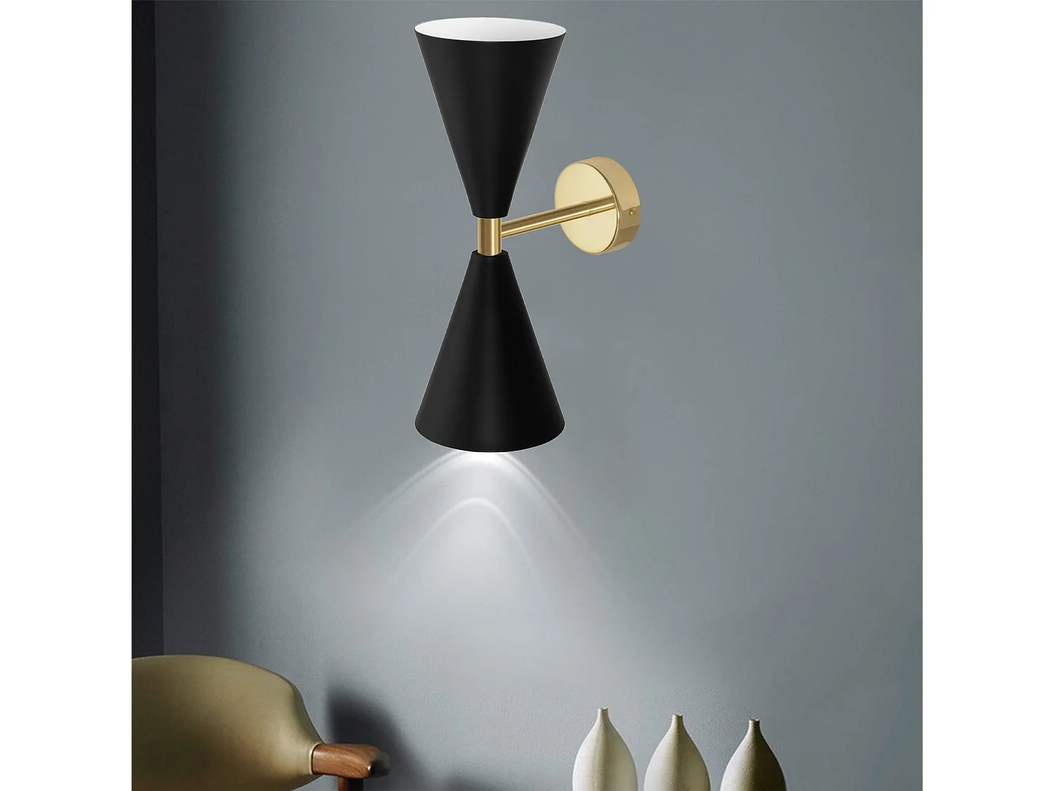 Lampe Suspendue Toolight App1140-2W Black