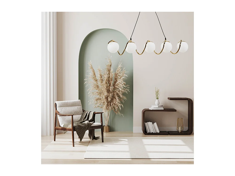 Lampe Suspendue Toolight App1780-5Cp Gold