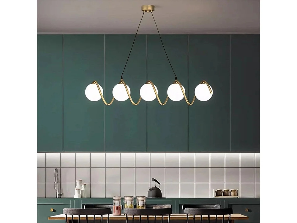 Lampe Suspendue Toolight App1780-5Cp Gold