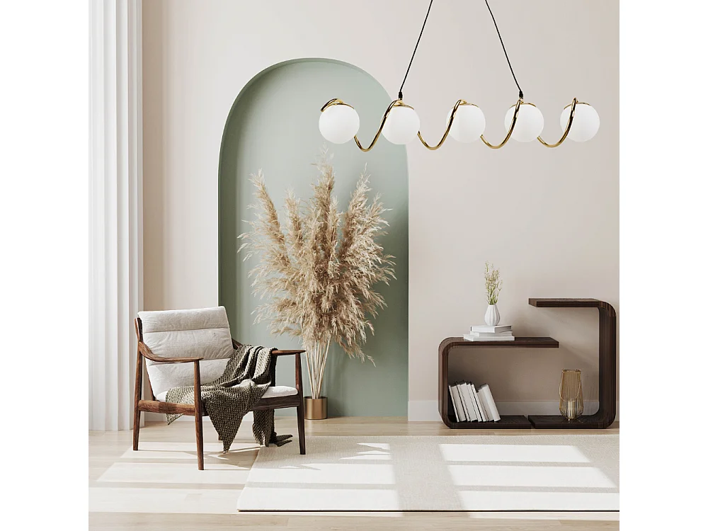 Lampe Suspendue Toolight App1780-5Cp Gold