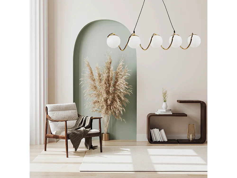 Lampe Suspendue Toolight App1780-5Cp Gold