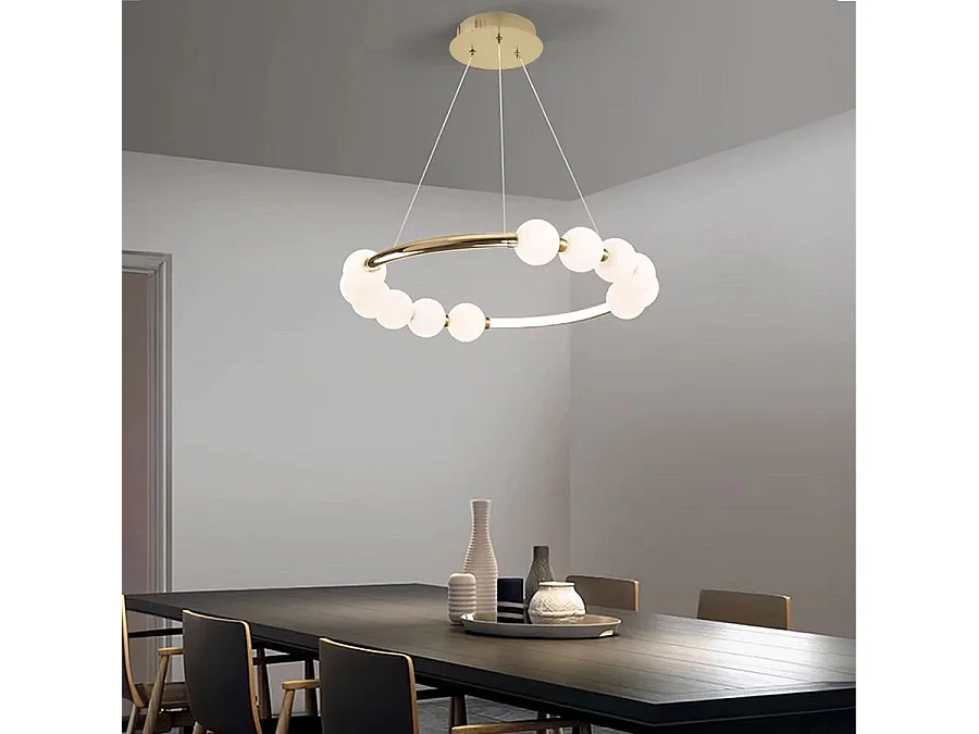 Lampe Suspendue Led Toolight App1553-Cp Gold