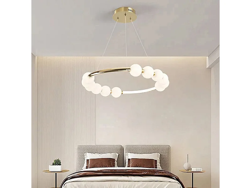 Lampe Suspendue Led Toolight App1553-Cp Gold