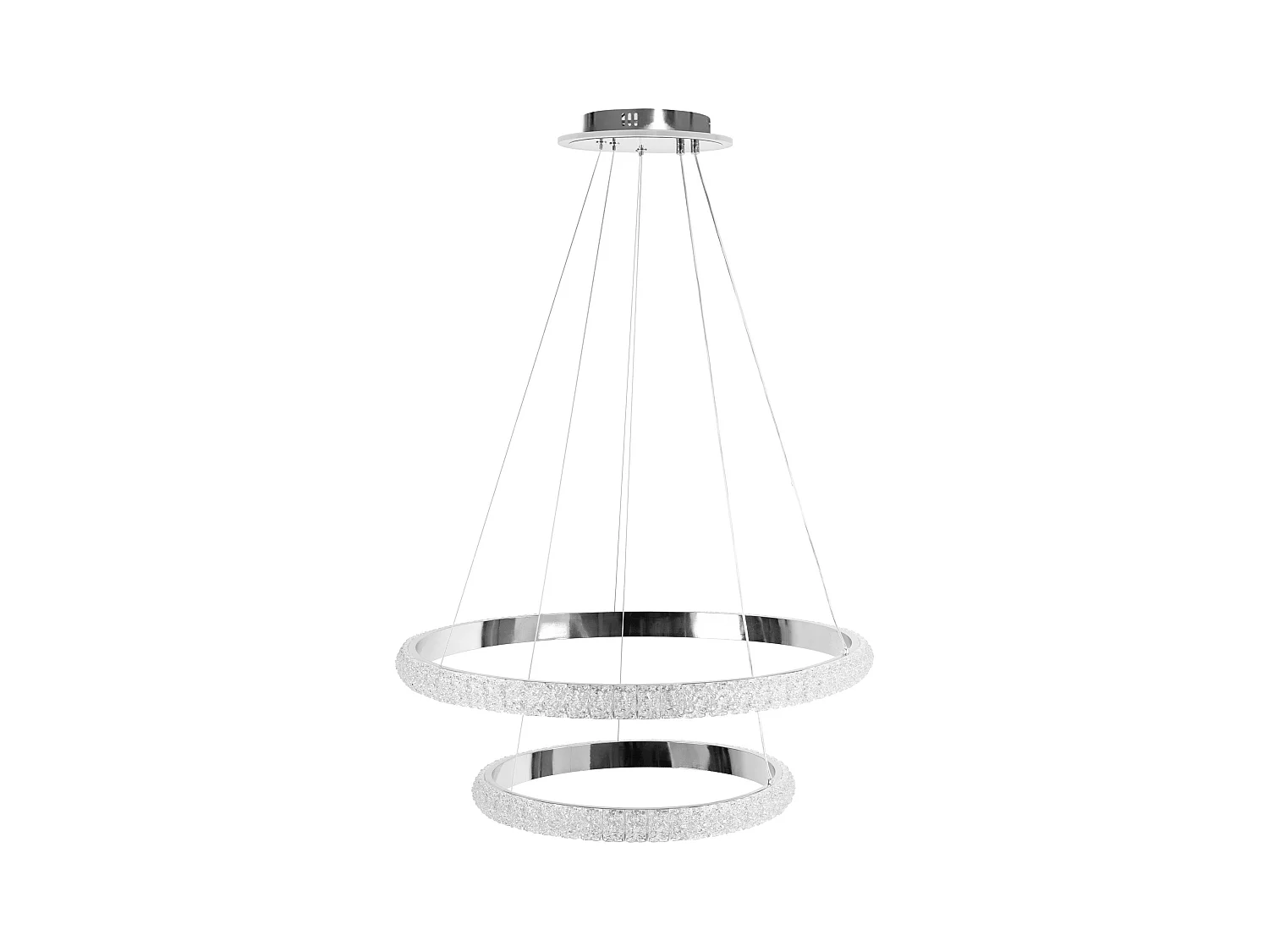 Lampe Suspendue Led Toolight G046-2Cp Chrome