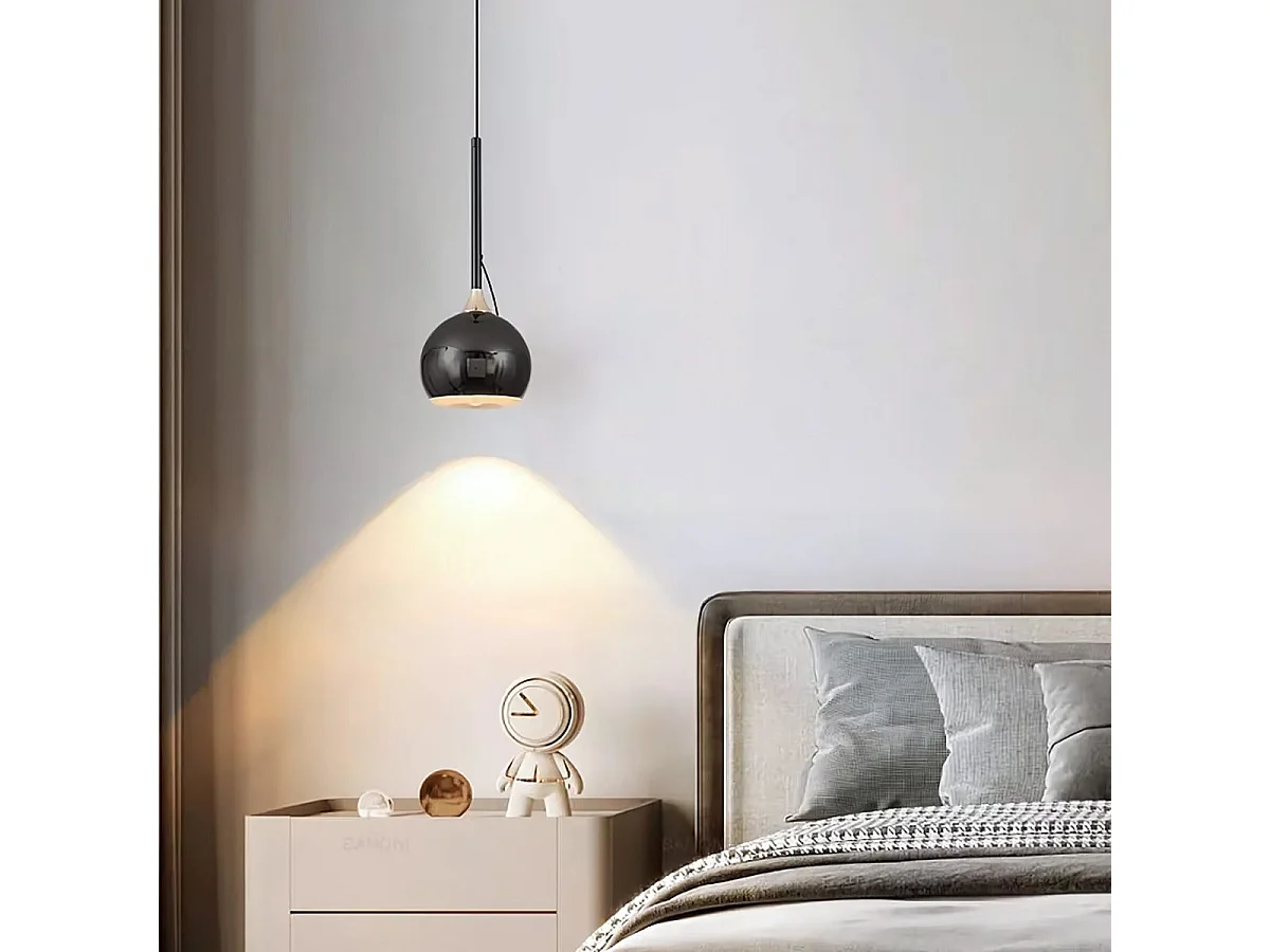 Lámpara Led Toolight G087-1Cp Black Chrome