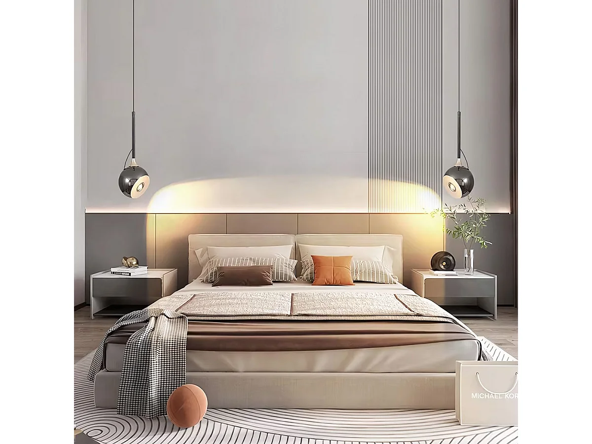 Lámpara Led Toolight G087-1Cp Black Chrome