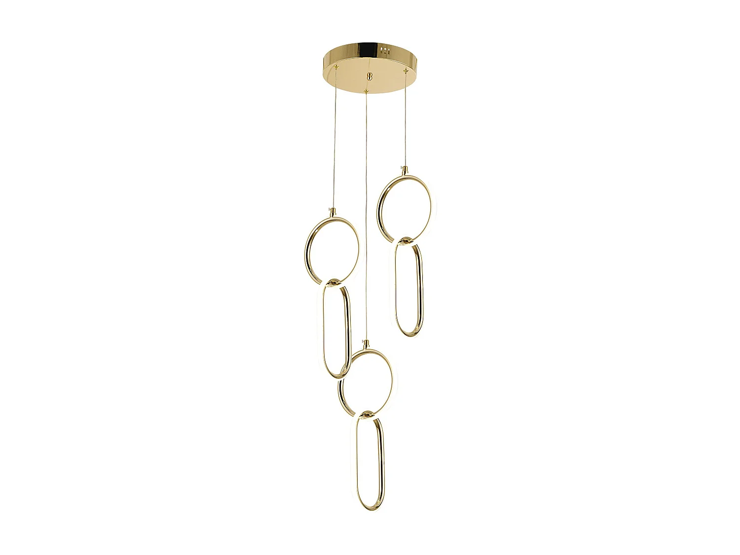 Lampe Suspendue Led Toolight G077-3Cpr Gold