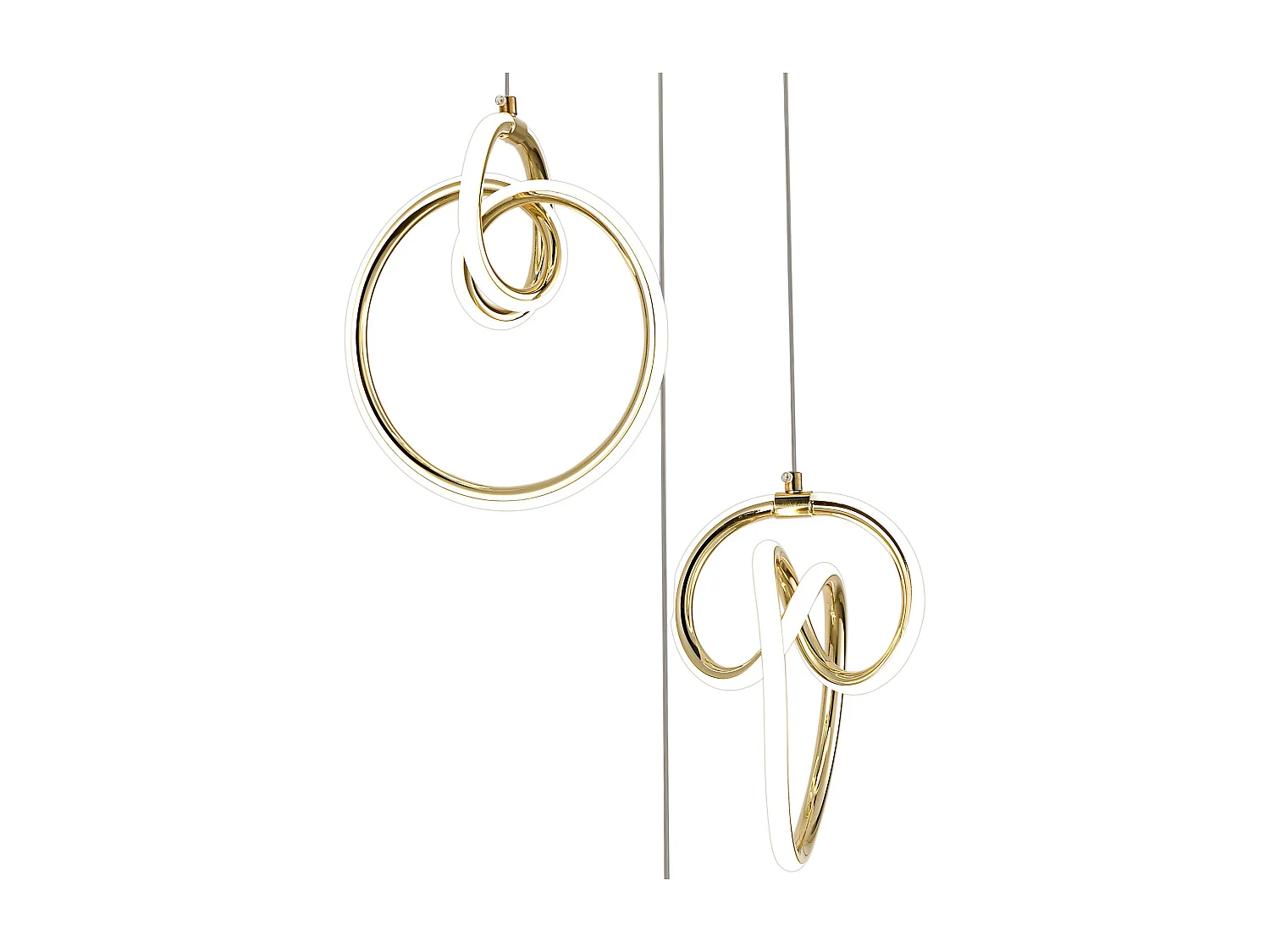 Lampe Suspendue Led Toolight G072-3Cpr Gold