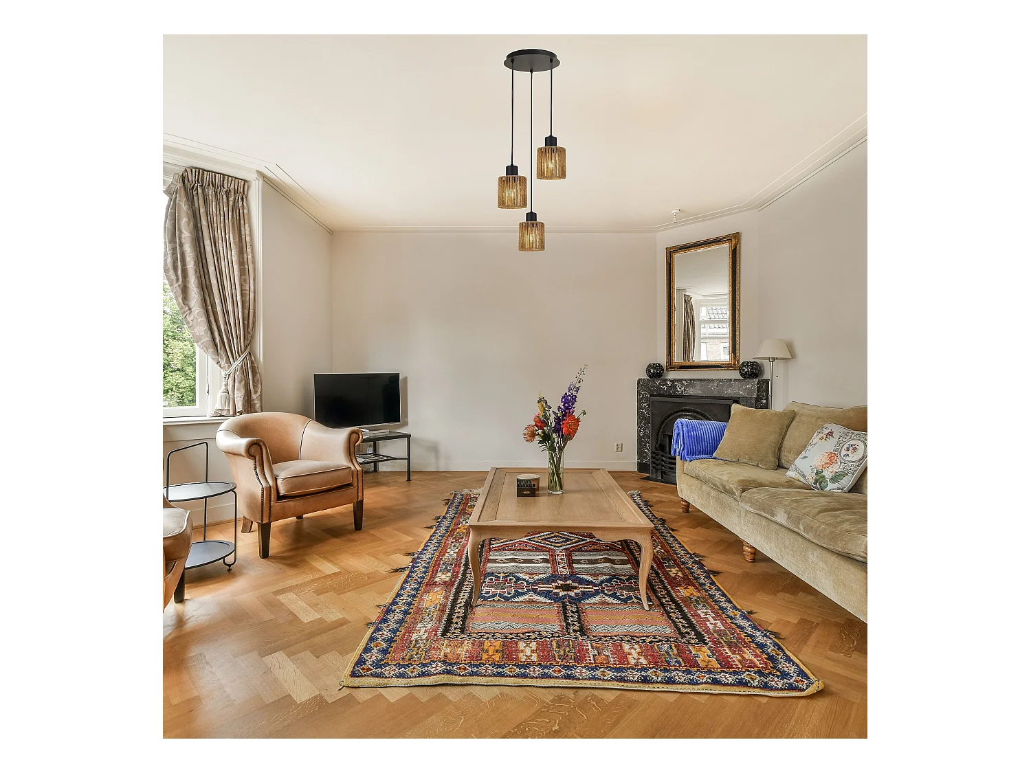 Lampe Suspendue Toolight App1820-3Cpr Black