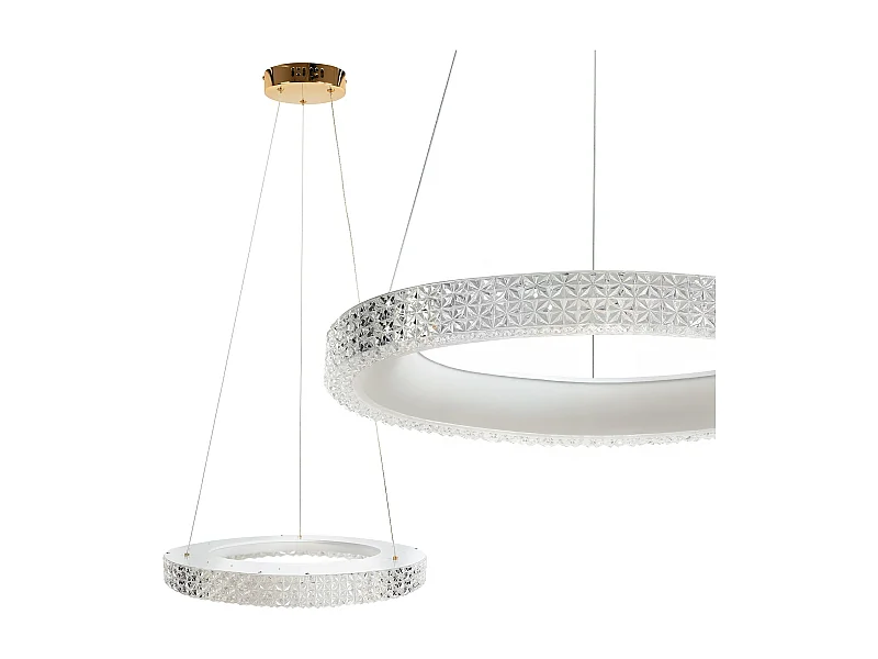 Hängelampe Led Toolight Ms002-Cp Rose Gold 60Cm