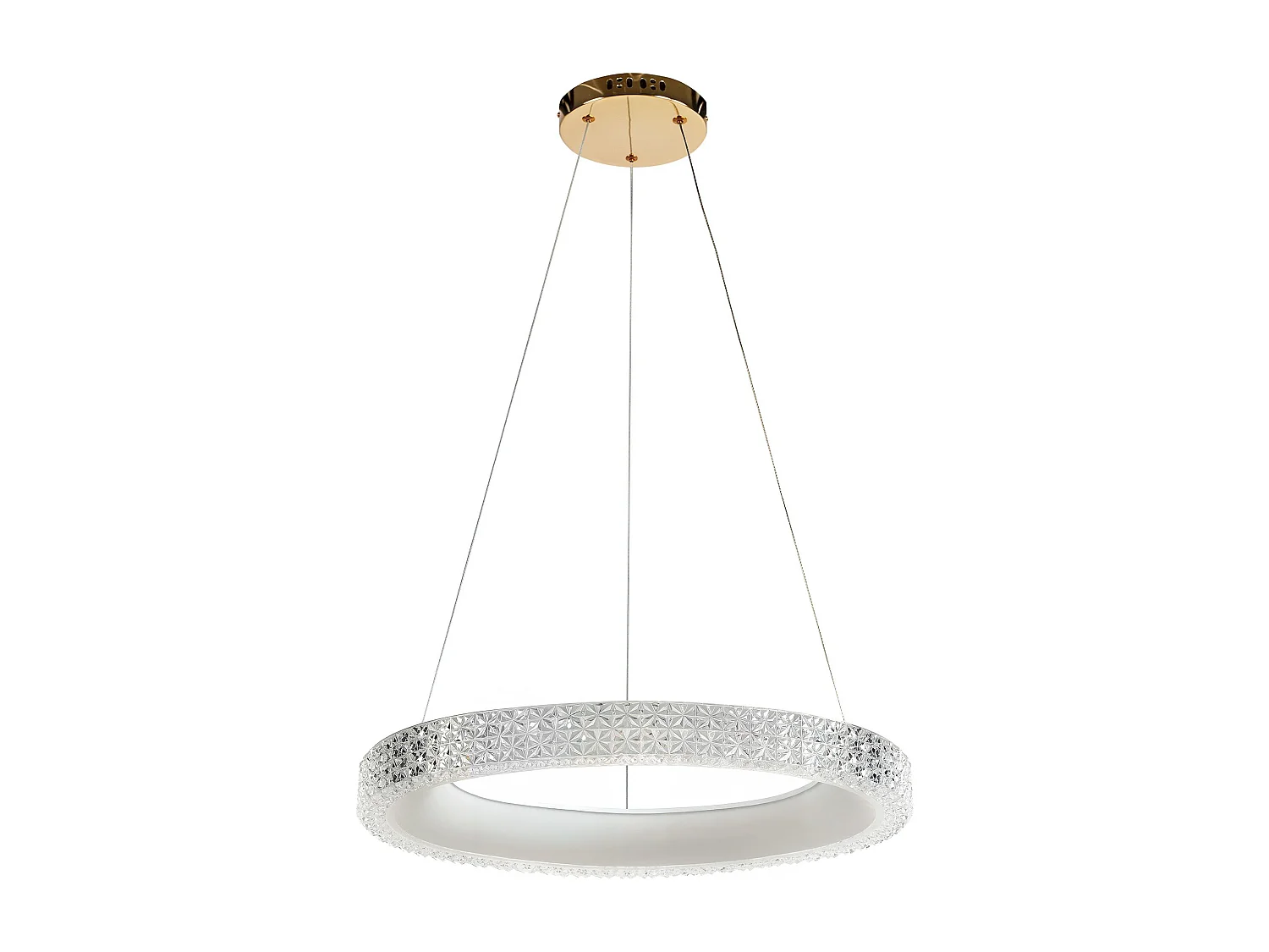 Lampe Suspendue Led Toolight Ms002-Cp Rose Gold 60Cm