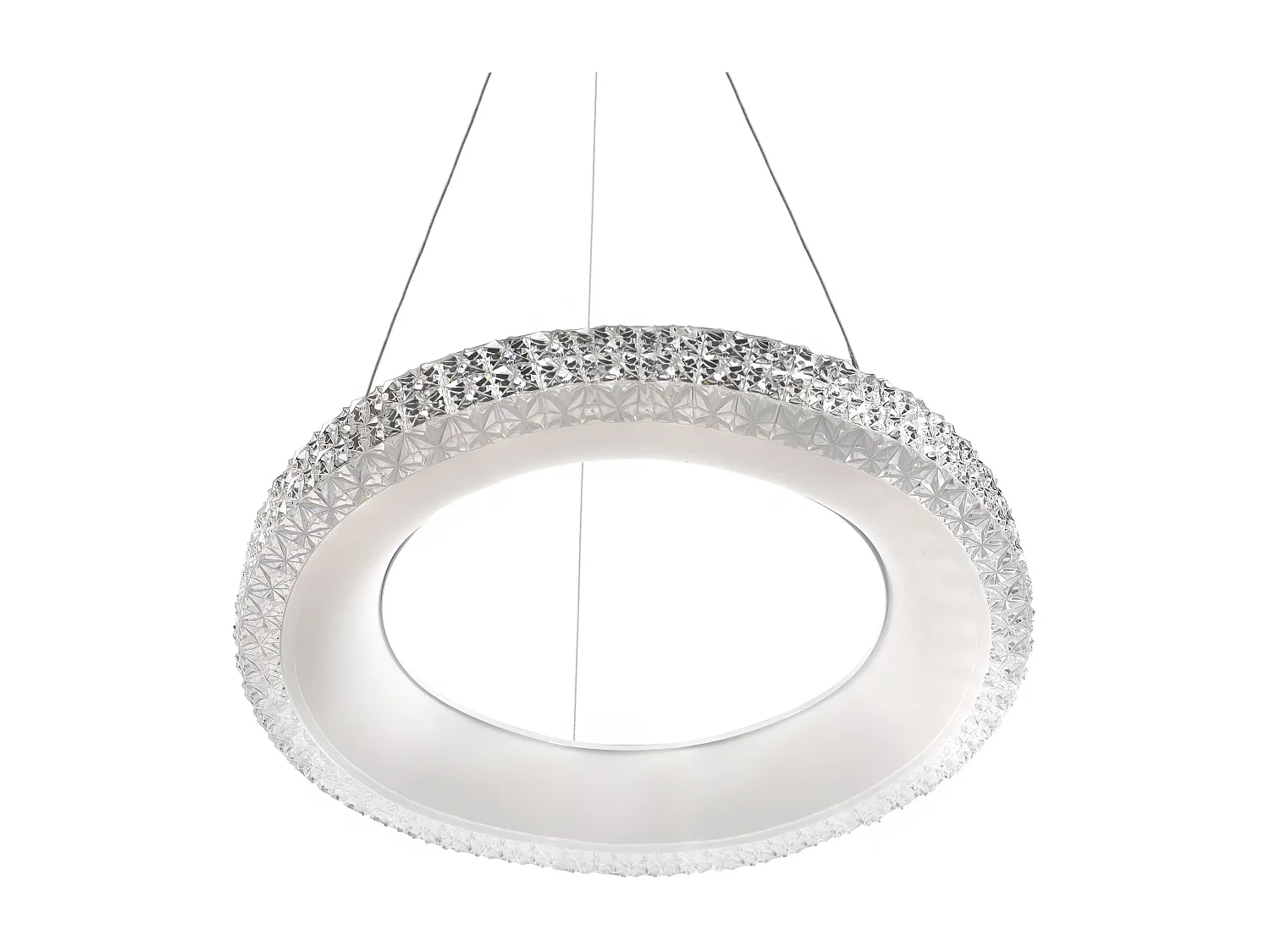 Lampe Suspendue Led Toolight Ms002-Cp Rose Gold 60Cm