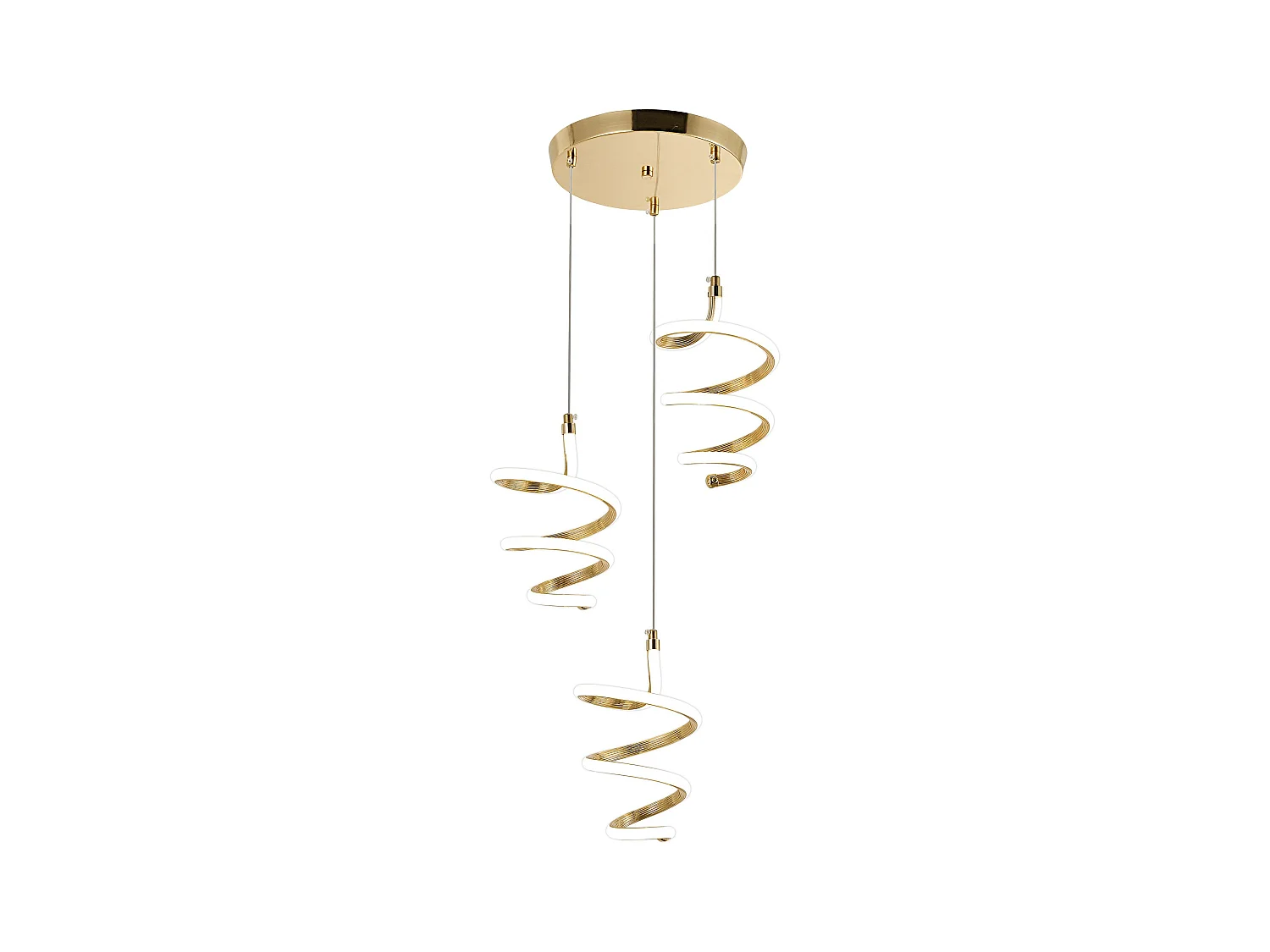 Lampe Suspendue Led Toolight G075-3Cpr Gold