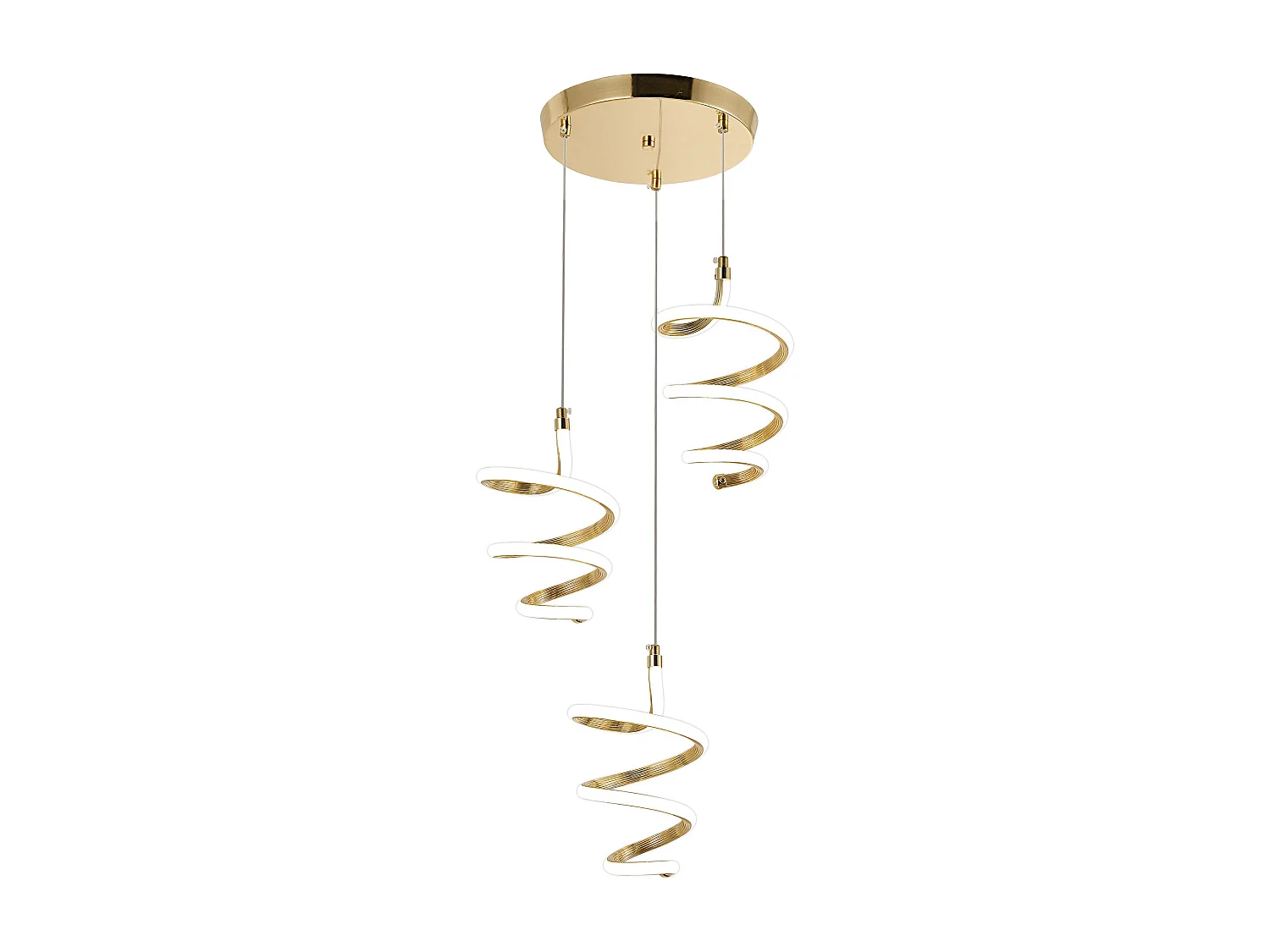 Lampe Suspendue Led Toolight G075-3Cpr Gold