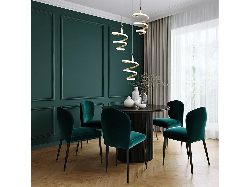 Lampe Suspendue Led Toolight G075-3Cpr Gold