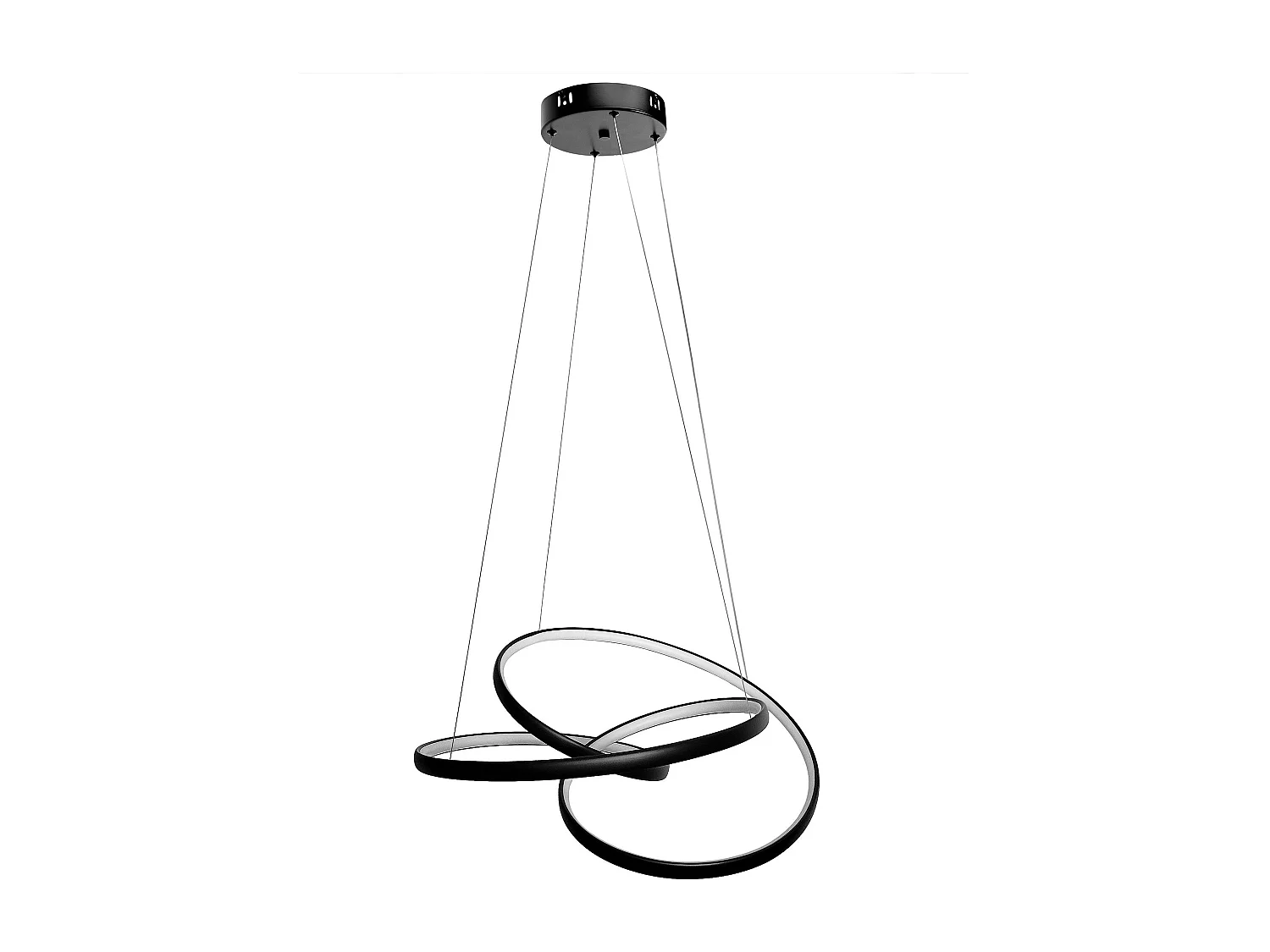Lampe Suspendue Led Toolight G006-Cp Black