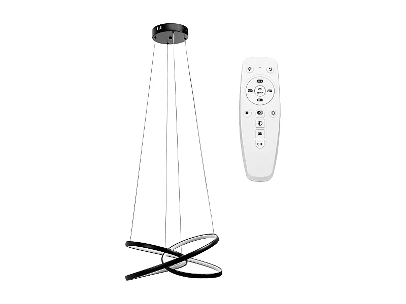 Lampe Suspendue Led Toolight G006-Cp Black