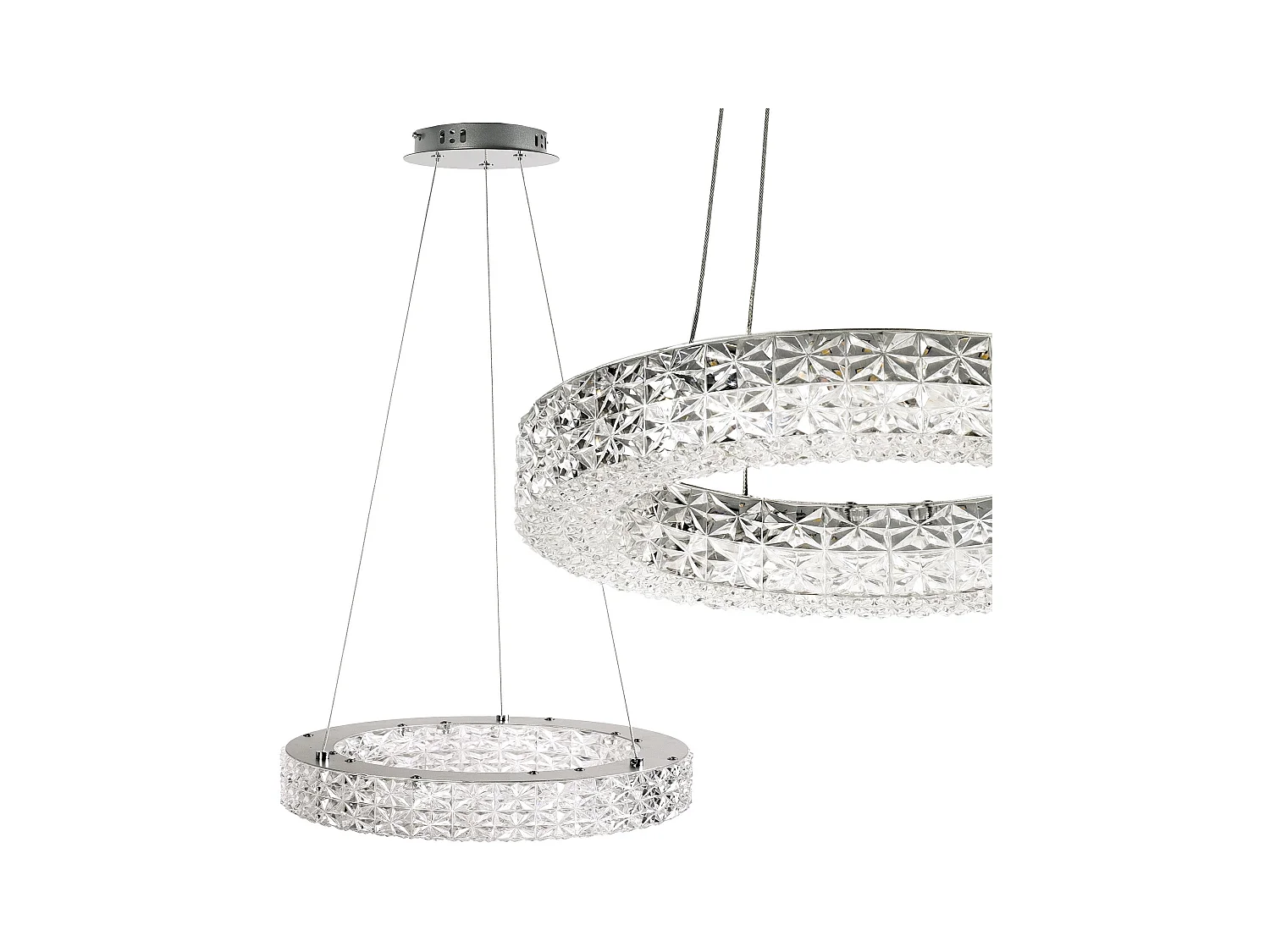 Lampe Suspendue Led Toolight Ms004-Cp Chrome