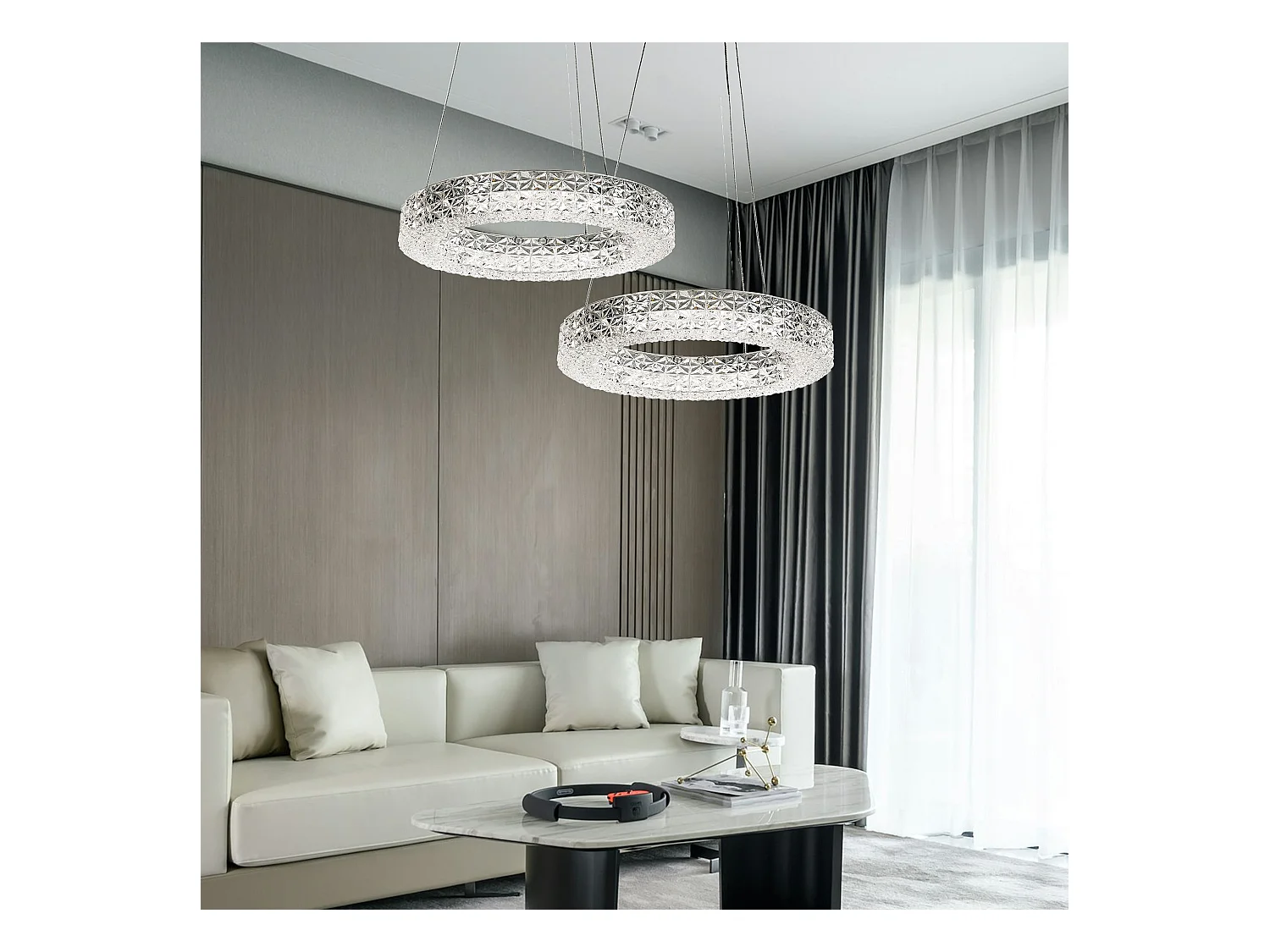 Lampe Suspendue Led Toolight Ms004-Cp Chrome