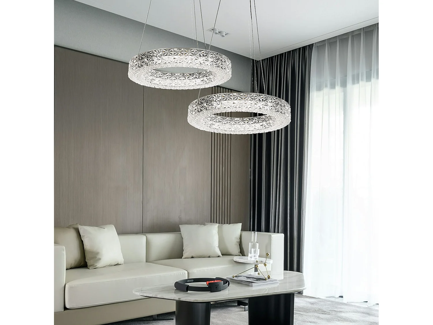 Lampe Suspendue Led Toolight Ms004-Cp Chrome