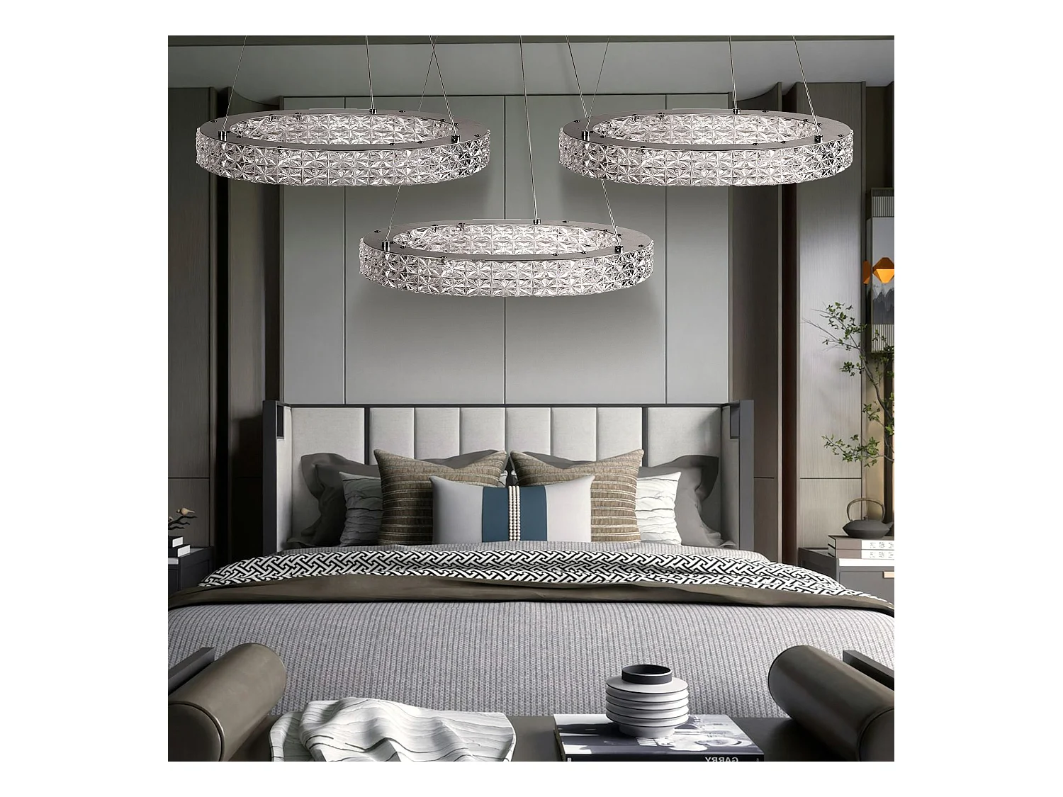 Lampe Suspendue Led Toolight Ms005-Cp Chrome