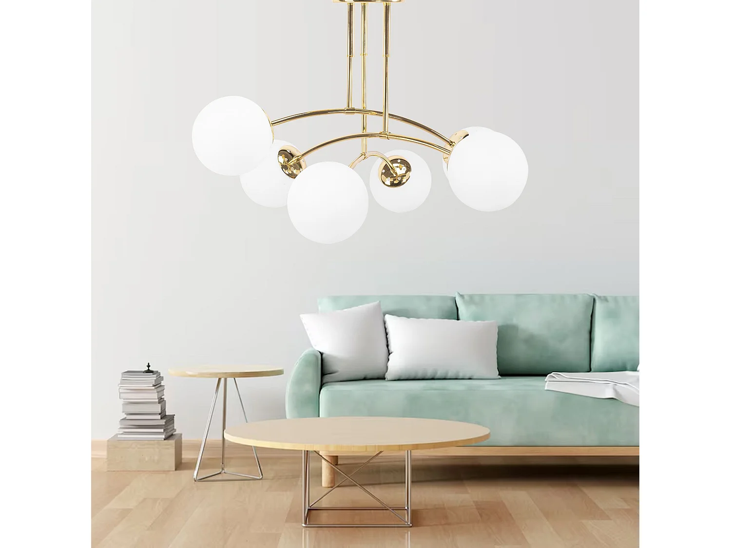 Lampe Suspendue Toolight App1577-6C Gold