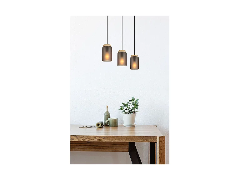 Lampe Suspendue Toolight App1812-3Cp Grey