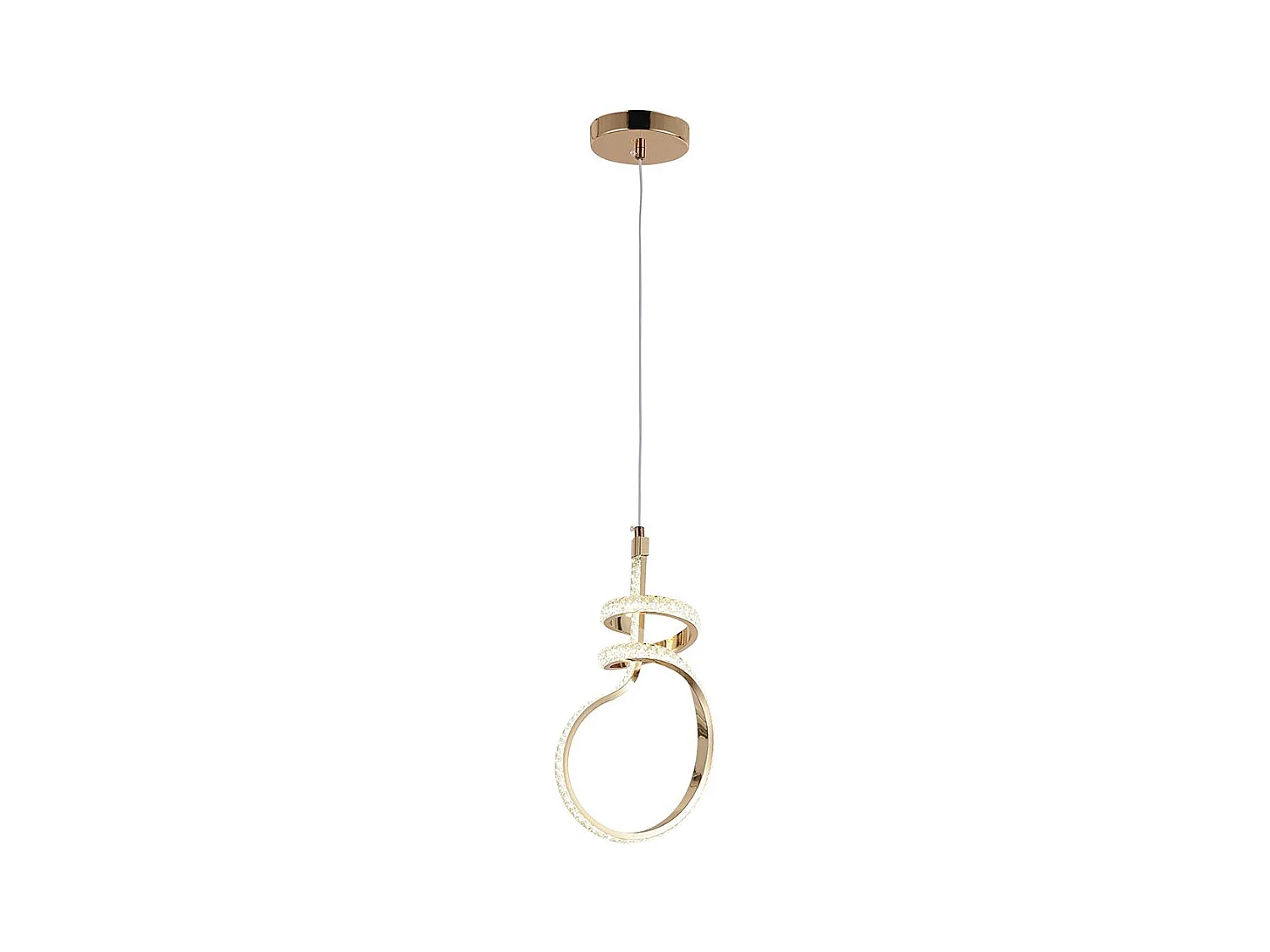Lampe Suspendue Led Toolight G071-Cp Gold