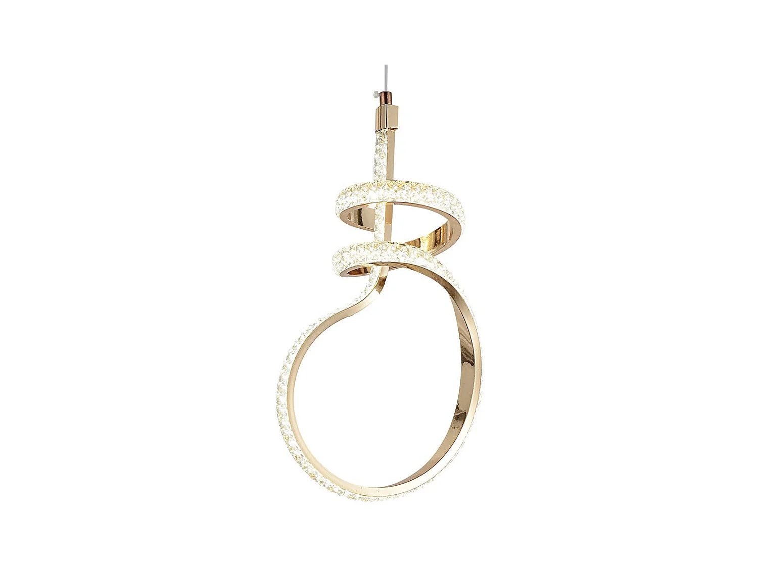 Lampe Suspendue Led Toolight G071-Cp Gold