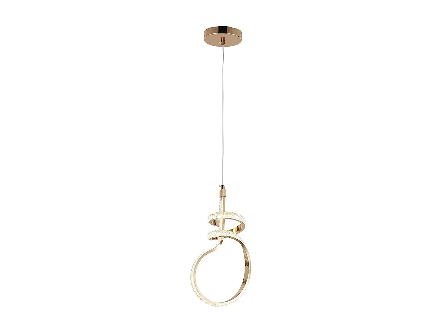 Lampe Suspendue Led Toolight G071-Cp Gold