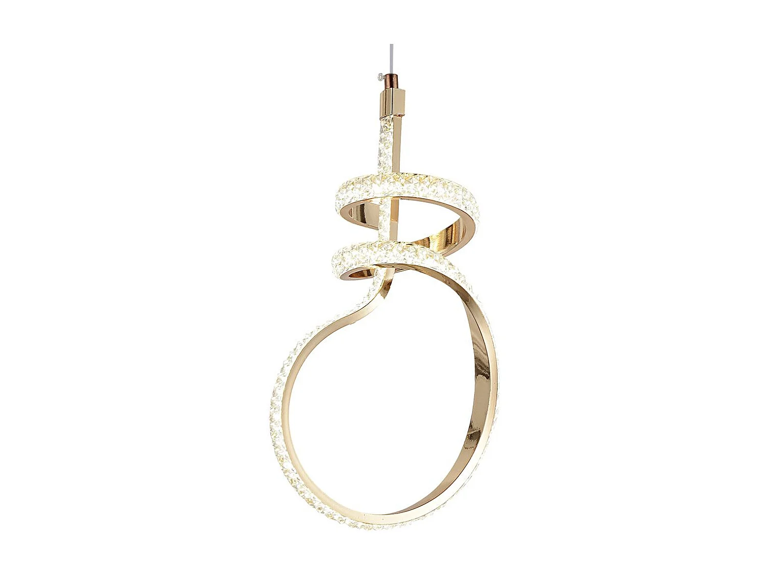 Lampe Suspendue Led Toolight G071-Cp Gold