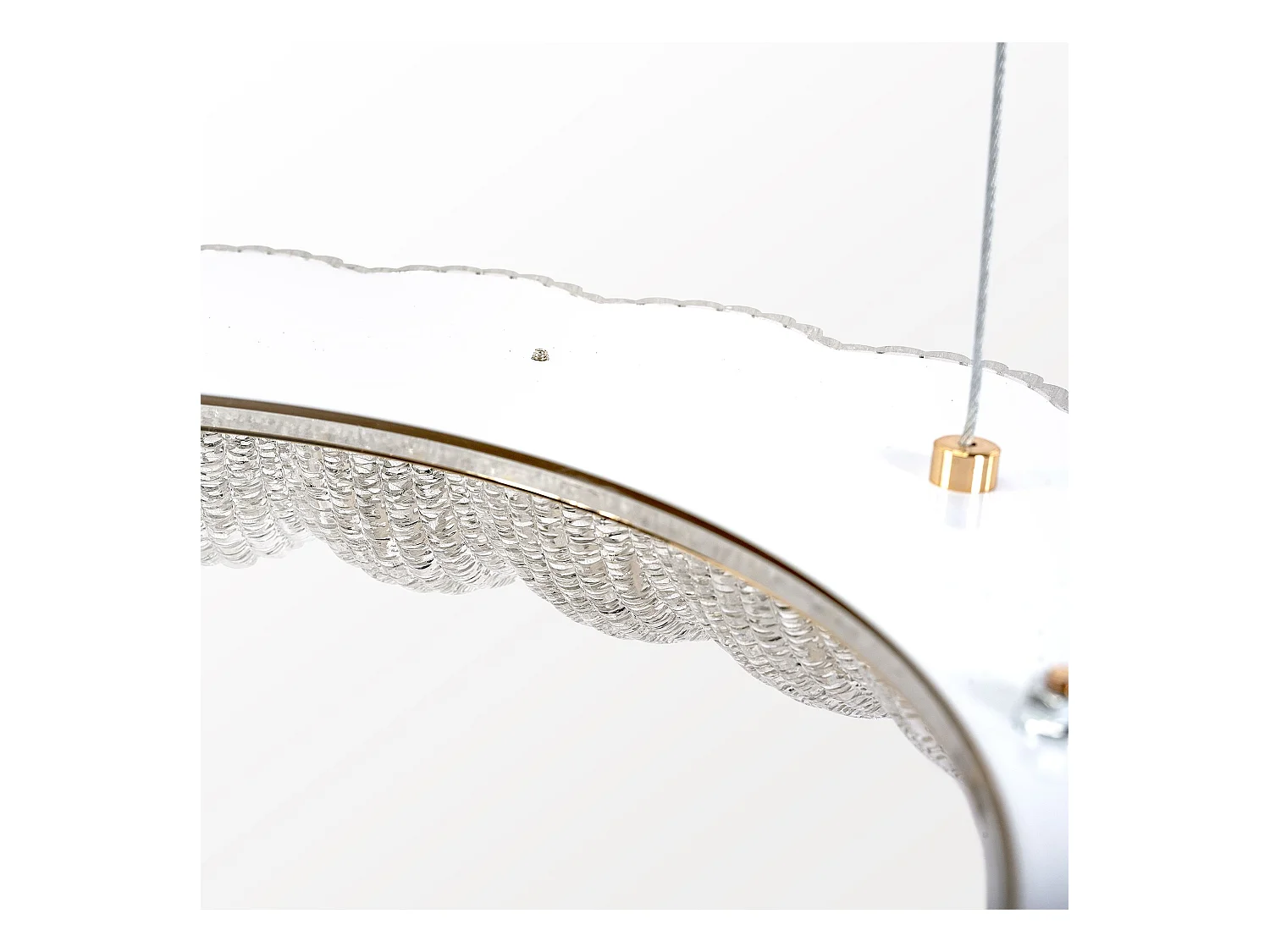 Lampe Suspendue Led Toolight Ms018-Cp Rose Gold 40Cm