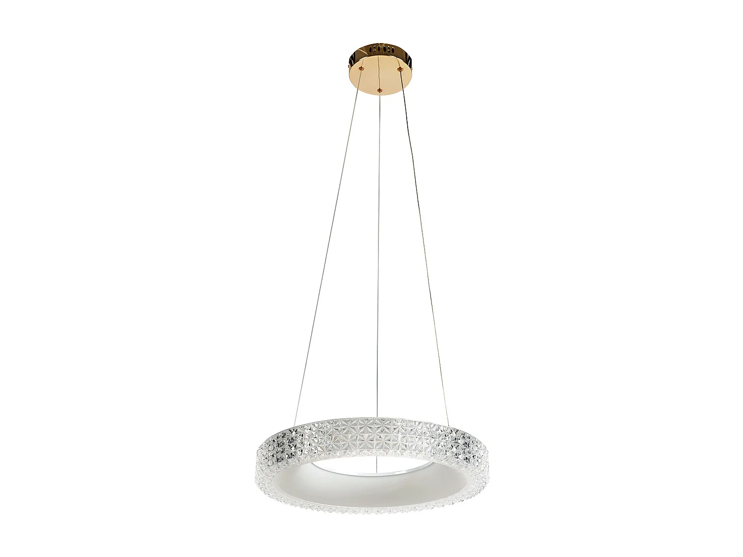 Lampe Suspendue Led Toolight Ms001-Cp Rose Gold 40Cm