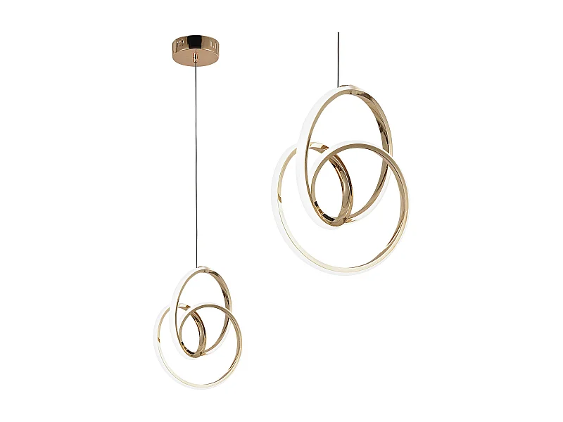 Lampe Suspendue Led Toolight G076-1Cp Gold