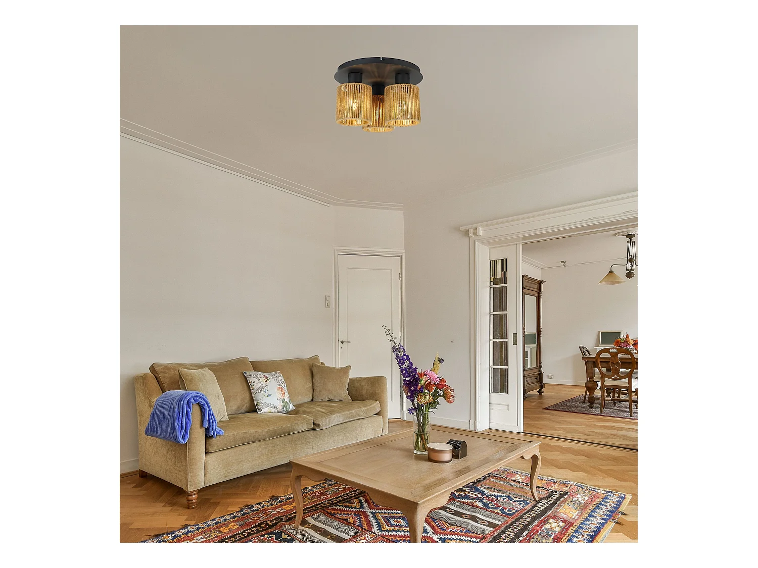 Lampe Suspendue Toolight App1819-3Cpr Black