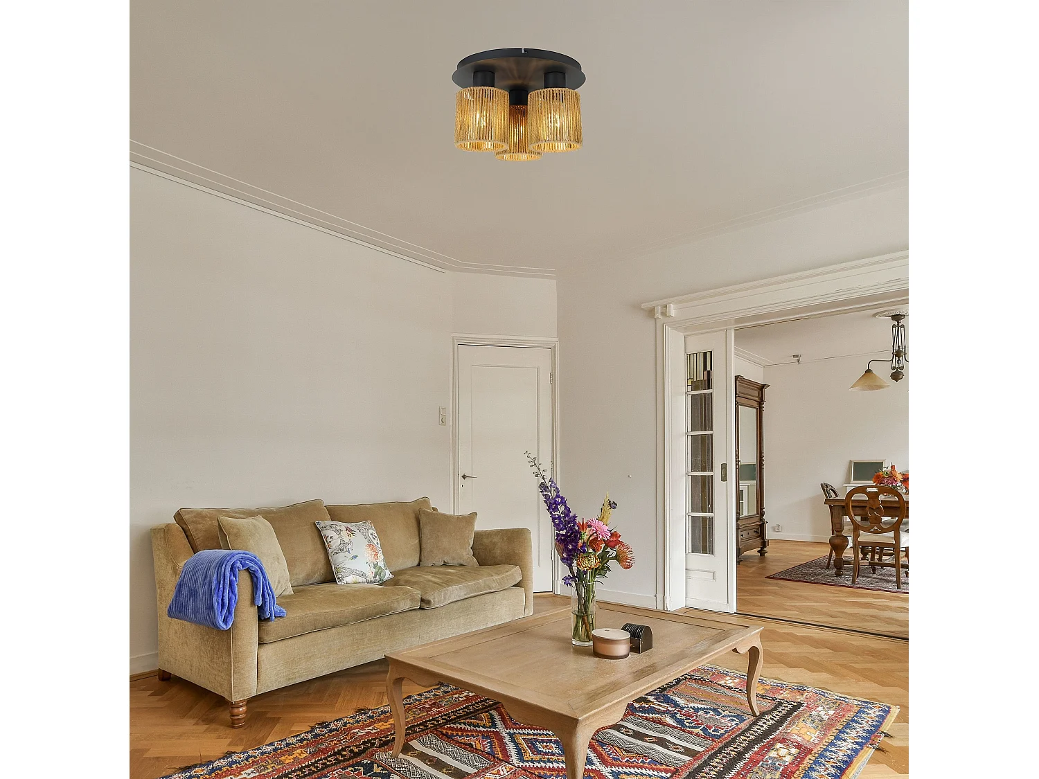 Lampe Suspendue Toolight App1819-3Cpr Black