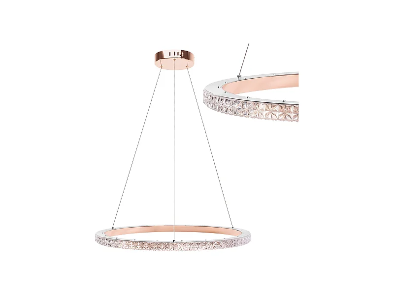 Hängelampe Led Toolight Ms009-Cp Rose Gold 59Cm