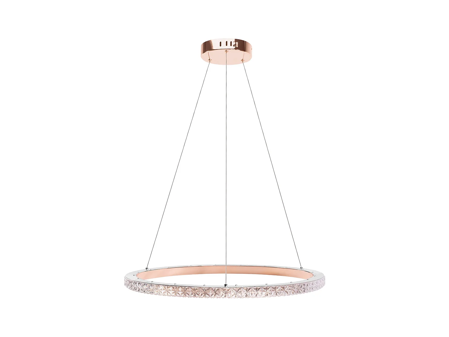 Hängelampe Led Toolight Ms009-Cp Rose Gold 59Cm