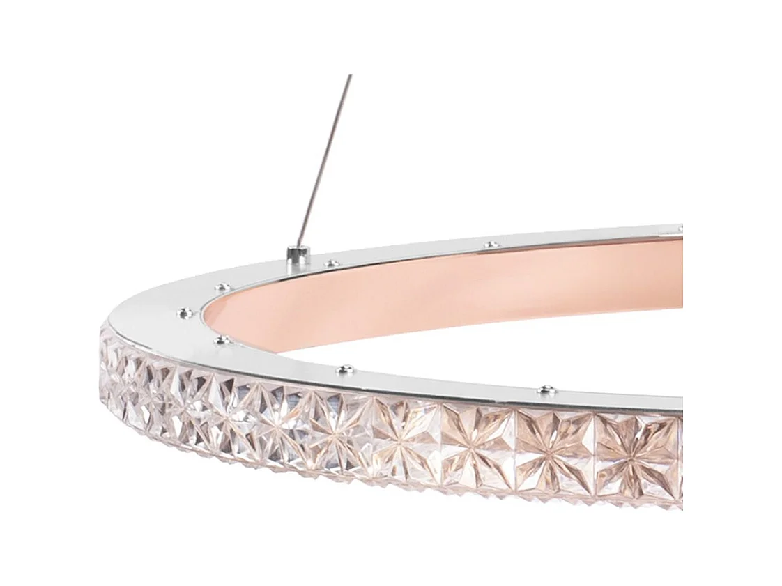Hängelampe Led Toolight Ms009-Cp Rose Gold 59Cm