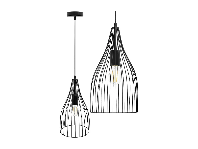Lampe Suspendue Toolight Rimini Black