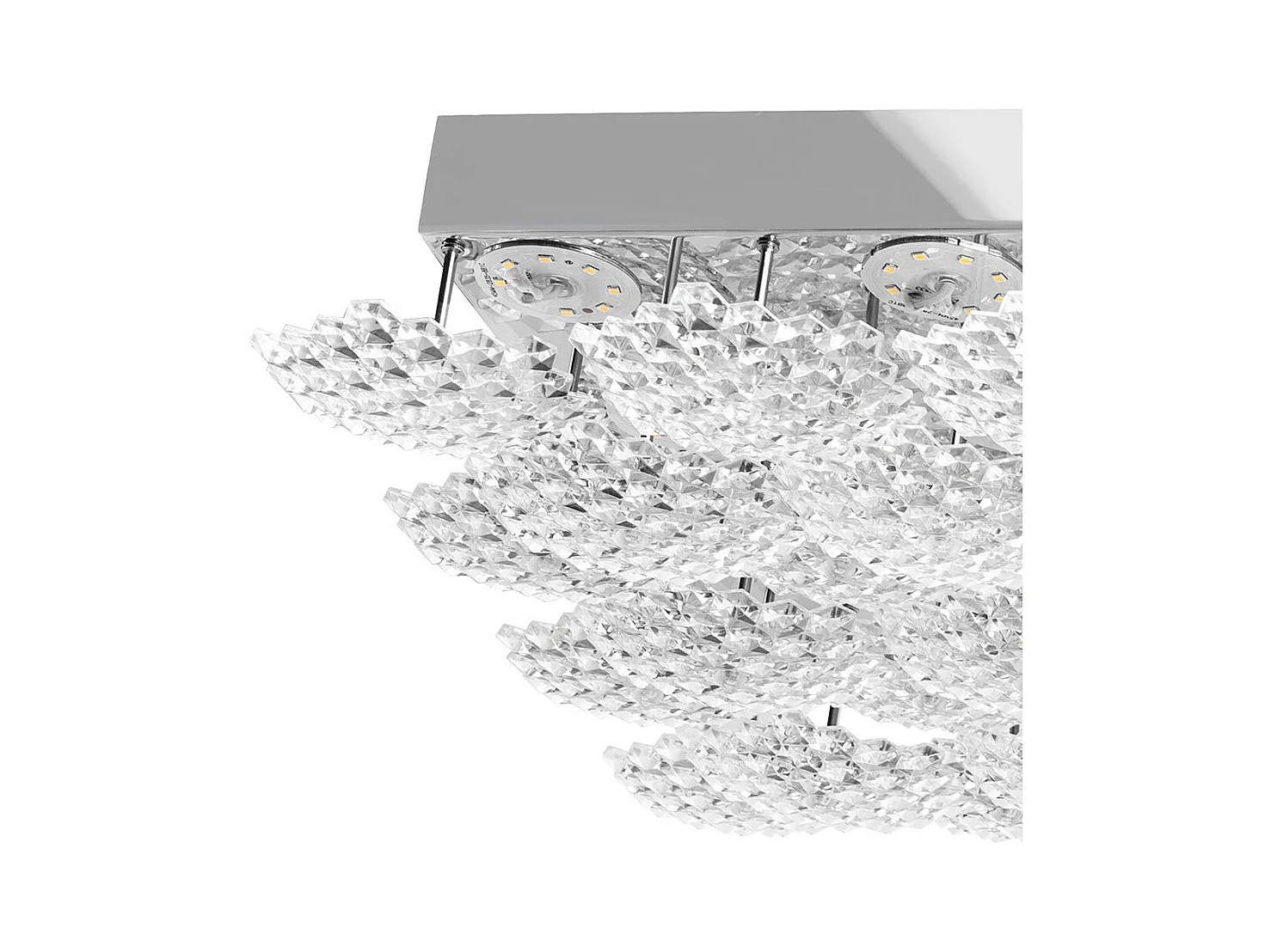 Plafonnière Led Toolight Ms015-C Chrome